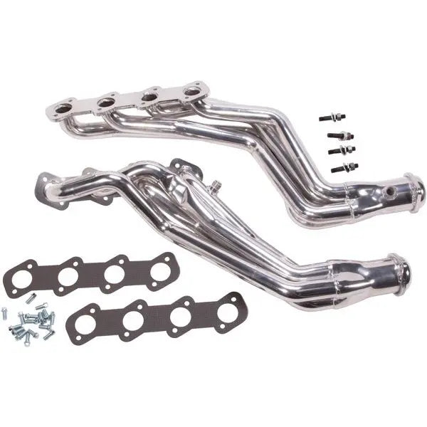 BBK Ford Mustang GT 1-5/8 Long Tube Exhaust Headers Polished Silver Ceramic 96-04