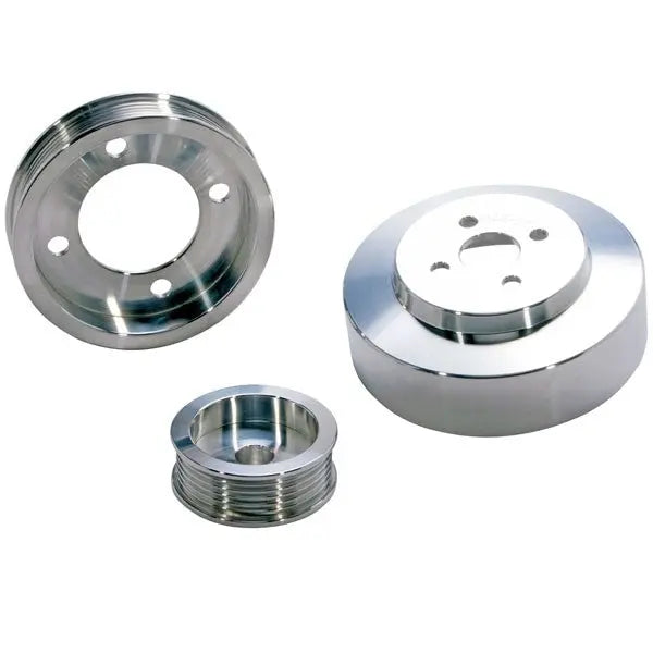 BBK Ford Mustang 5.0 Billet Aluminum Underdrive Pulleys 94-95