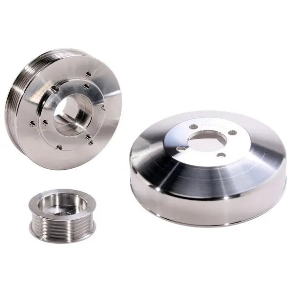 BBK Ford F Series Truck 4.6 5.4 Billet Aluminum Underdrive Pulley Kit 97-04