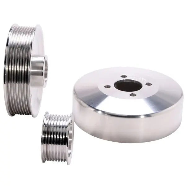 BBK Ford F Series Truck 4.6 5.4 Billet Aluminum Underdrive Pulley Kit 97-04
