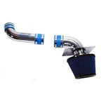 BBK Ford Mustang 5.0 Cold Air Intake Kit Fender well Style Powder Coated Chrome 86-93