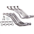 BBK Ford Mustang 351 Swap 1-3/4 Long Tube Exhaust Headers Polished Silver Ceramic 86-93