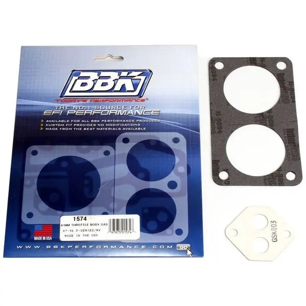 BBK Ford F Series Truck 5.0 5.8 7.5 61mm Throttle Body Gasket Kit 87-96