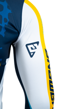 Answer  Syncron Raceday Jersey Yellow/Navy/Cyan/White Youth - XS