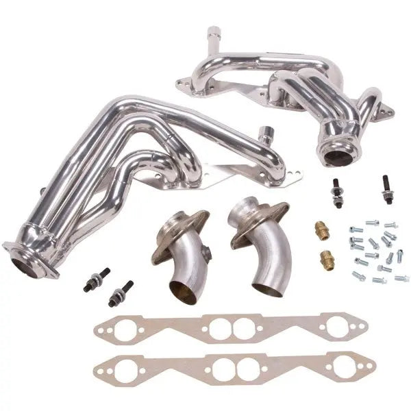 BBK Chevrolet Impala SS 5.7 LT1 1-5/8 Shorty Exhaust Headers Polished Silver Ceramic 93-96