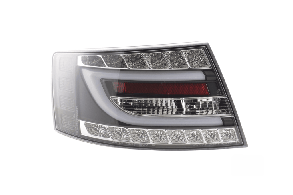 Audi A6 (C6/4F) Sedan Black LED Taillights Set (2004-2008)