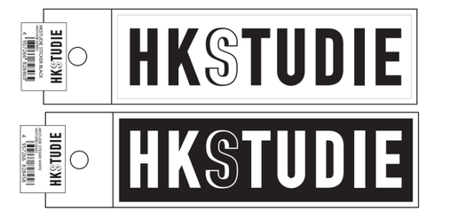 HKS HKSTUDIE Sticker - Black