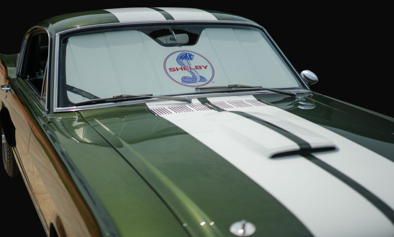 Covercraft 15-23 Ford Mustang Premier Series UVS100 Custom Sunscreen with Shelby Snake logo