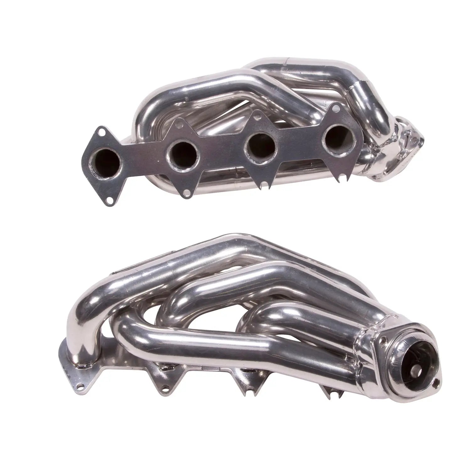 BBK Ford Mustang GT 1-5/8 Shorty Exhaust Headers Polished Silver Ceramic 05-10