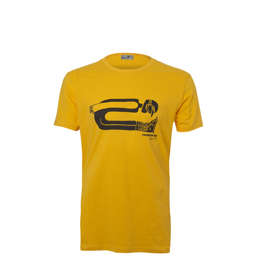 Gaerne G.Dude Tee Shirt Yellow Size - Medium