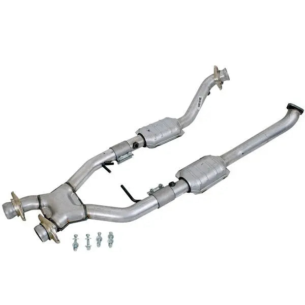 BBK Ford Mustang Cobra 2-1/2 High Flow Catted X-Pipe 96-98