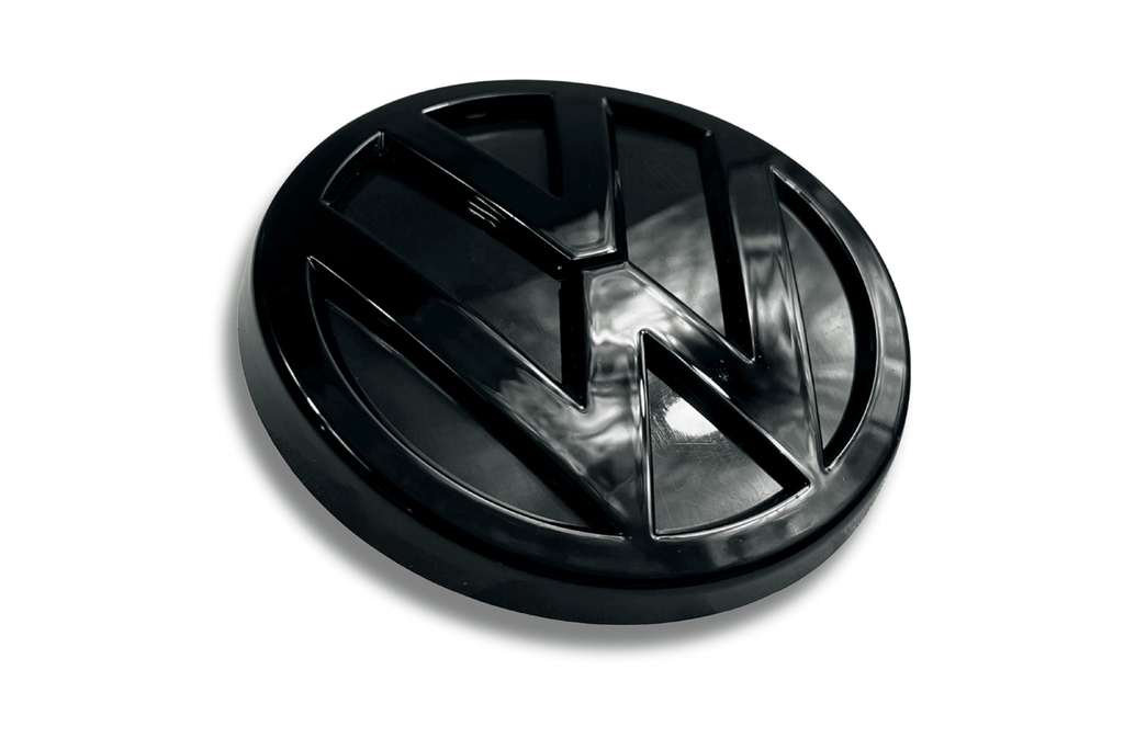 VW Golf 7 - Base, GTI, R - Gloss Black Aftermarket Emblem Set (2012-2017)