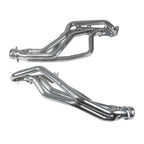 BBK Ford Mustang Coyote Swap 1-3/4 Long Tube Exhaust Headers Polished Silver Ceramic 86-04