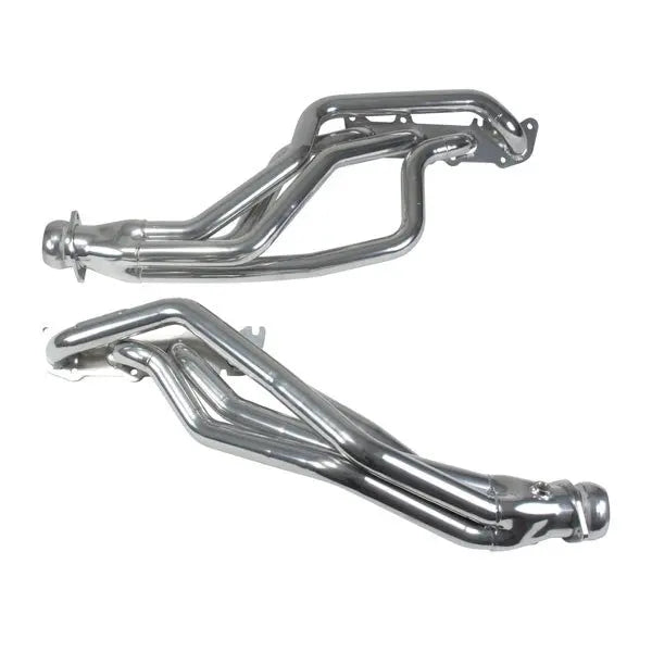 BBK Ford Mustang Coyote Swap 1-3/4 Long Tube Exhaust Headers Polished Silver Ceramic 86-04