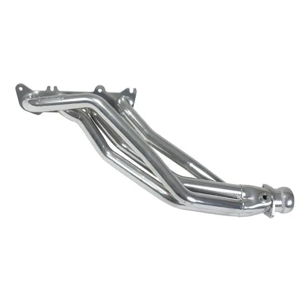 BBK Ford Mustang Coyote Swap 1-3/4 Long Tube Exhaust Headers Polished Silver Ceramic 86-04
