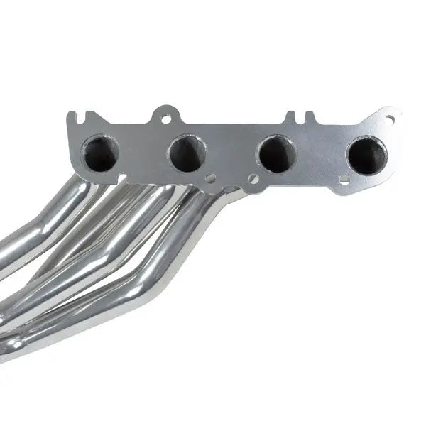 BBK Ford Mustang Coyote Swap 1-3/4 Long Tube Exhaust Headers Polished Silver Ceramic 86-04