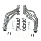 BBK Ford Mustang Coyote Swap 1-3/4 Long Tube Exhaust Headers Polished Silver Ceramic 86-04