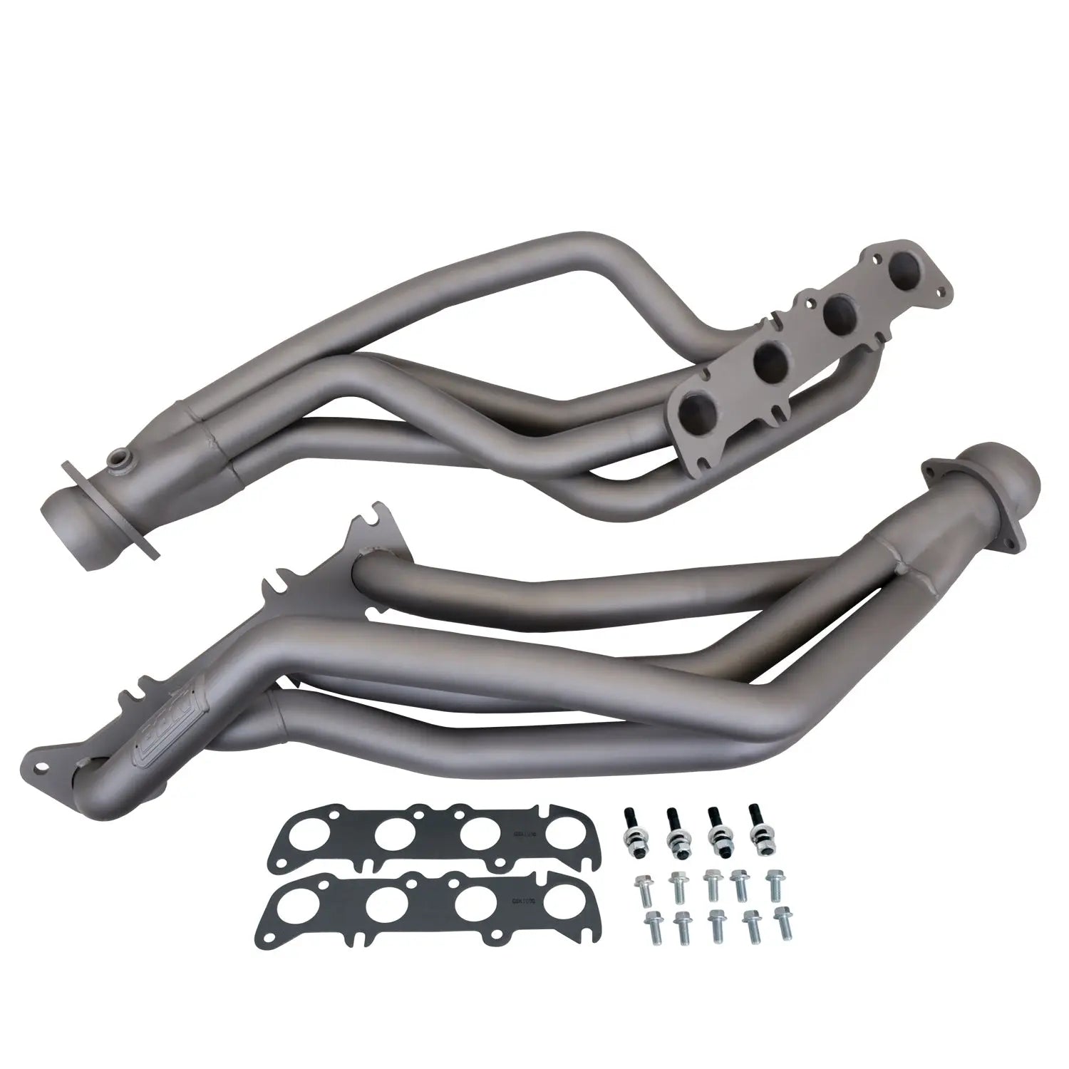 BBK Ford Mustang Coyote Swap 1-3/4 Long Tube Exhaust Headers Titanium Ceramic 79-04