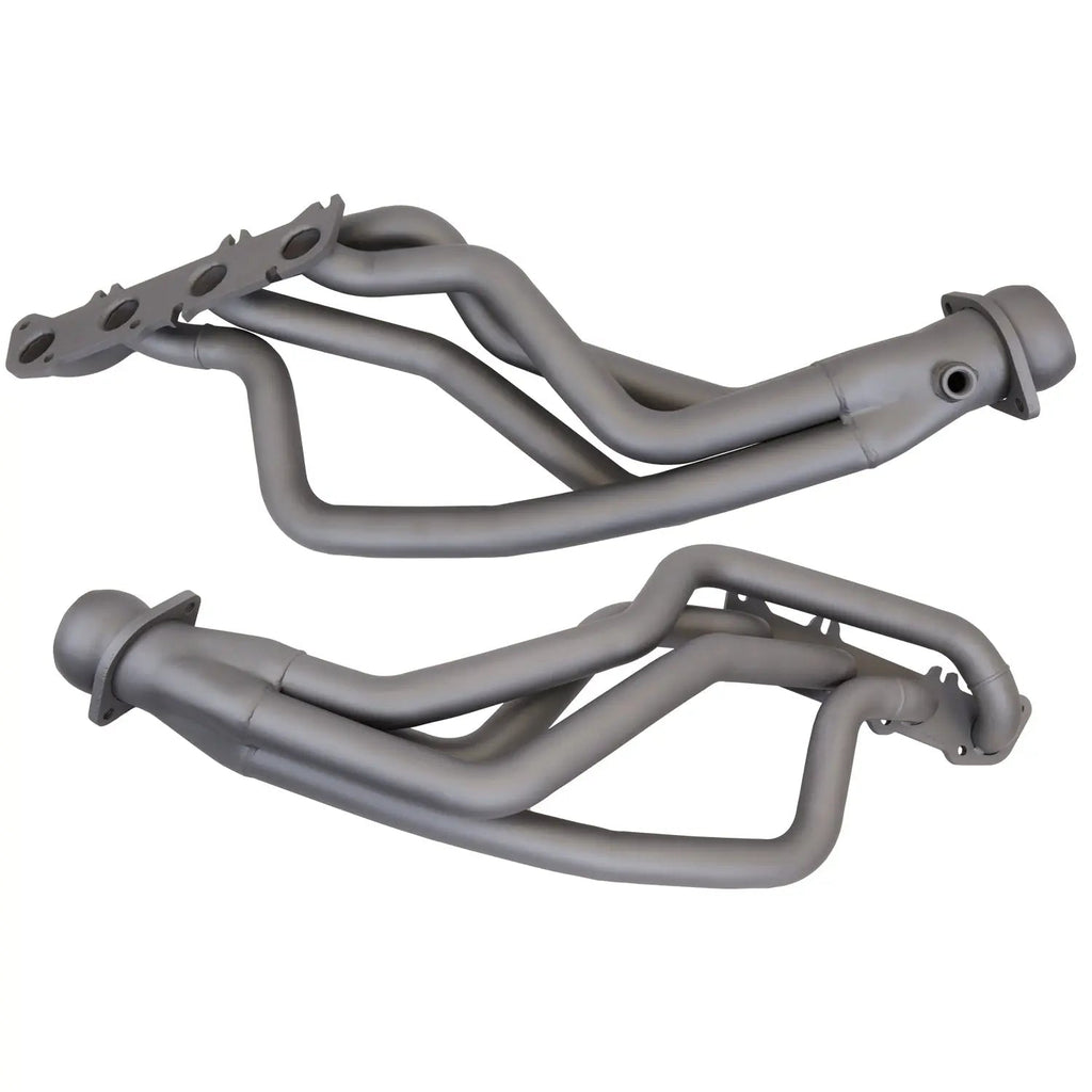 BBK Ford Mustang Coyote Swap 1-3/4 Long Tube Exhaust Headers Titanium Ceramic 79-04