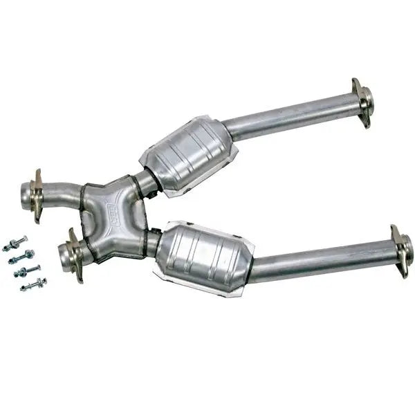 BBK Ford Mustang 2-1/2 Short High Flow Catted X-Pipe 96-04