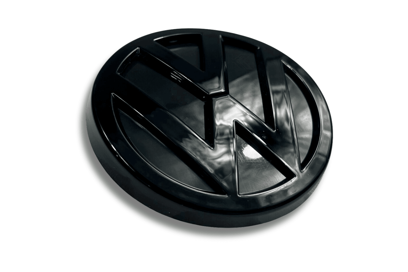 VW Golf 7 - Base, GTI, R - Gloss Black Aftermarket Emblem Set (2012-2017)