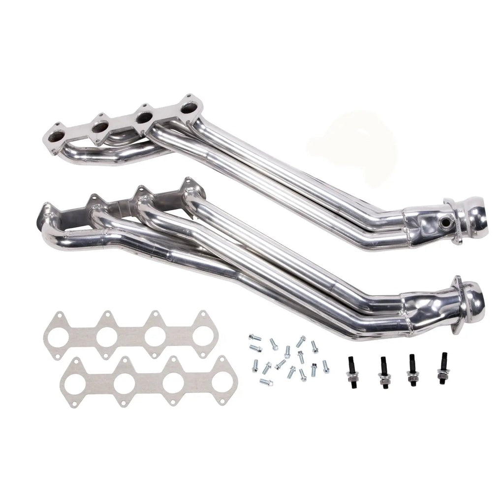 BBK Ford Mustang GT 1 5/8 Long Tube Exhaust Headers Polished Silver Ceramic 05-10