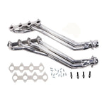 BBK Ford Mustang GT 1 5/8 Long Tube Exhaust Headers Polished Silver Ceramic 05-10