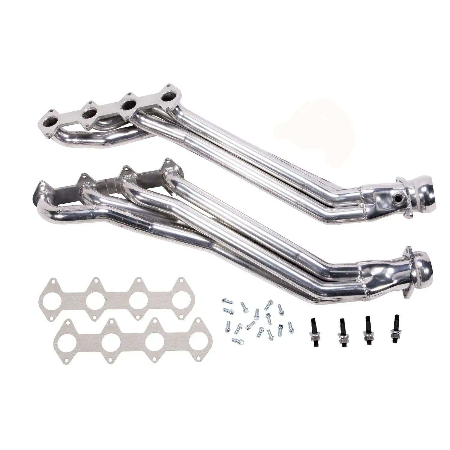 BBK Ford Mustang GT 1 5/8 Long Tube Exhaust Headers Polished Silver Ceramic 05-10