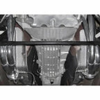 BBK Ford Mustang V6 3.7 1-3/4 Long Tube Exhaust Headers Polished Silver Ceramic 11-17