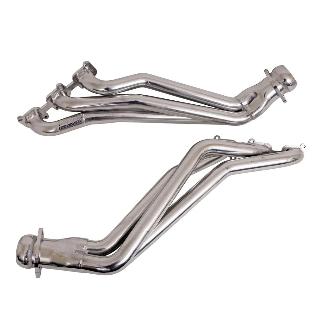 BBK Ford Mustang V6 3.7 1-3/4 Long Tube Exhaust Headers Polished Silver Ceramic 11-17