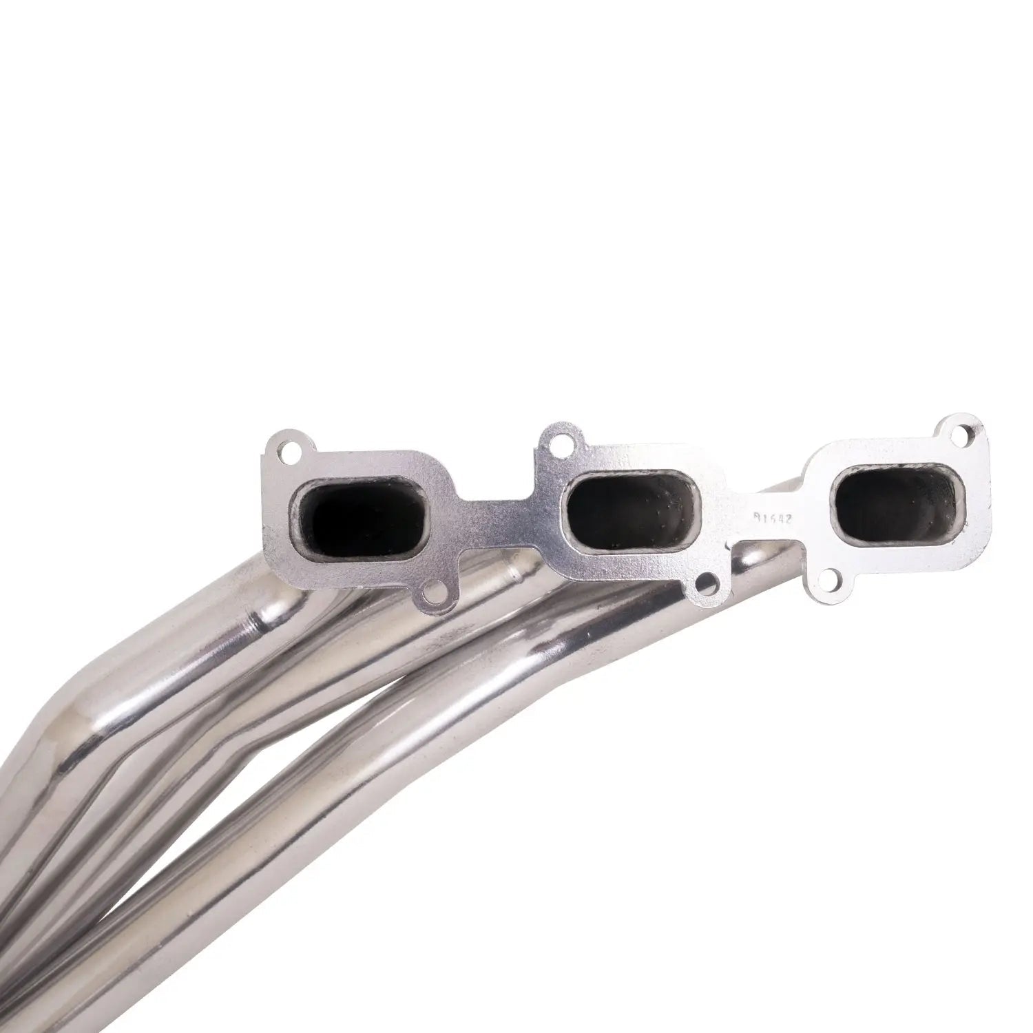 BBK Ford Mustang V6 3.7 1-3/4 Long Tube Exhaust Headers Polished Silver Ceramic 11-17