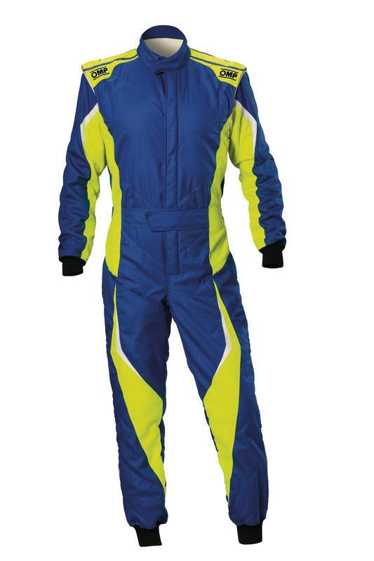 OMP TECNICA EVO SUIT WHITE/ANTHR SIZE 46 FIA 8856-2018 + SFI