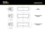 Diode Dynamics SS6 Pro White Driving Standard ABL (pair) 6000K