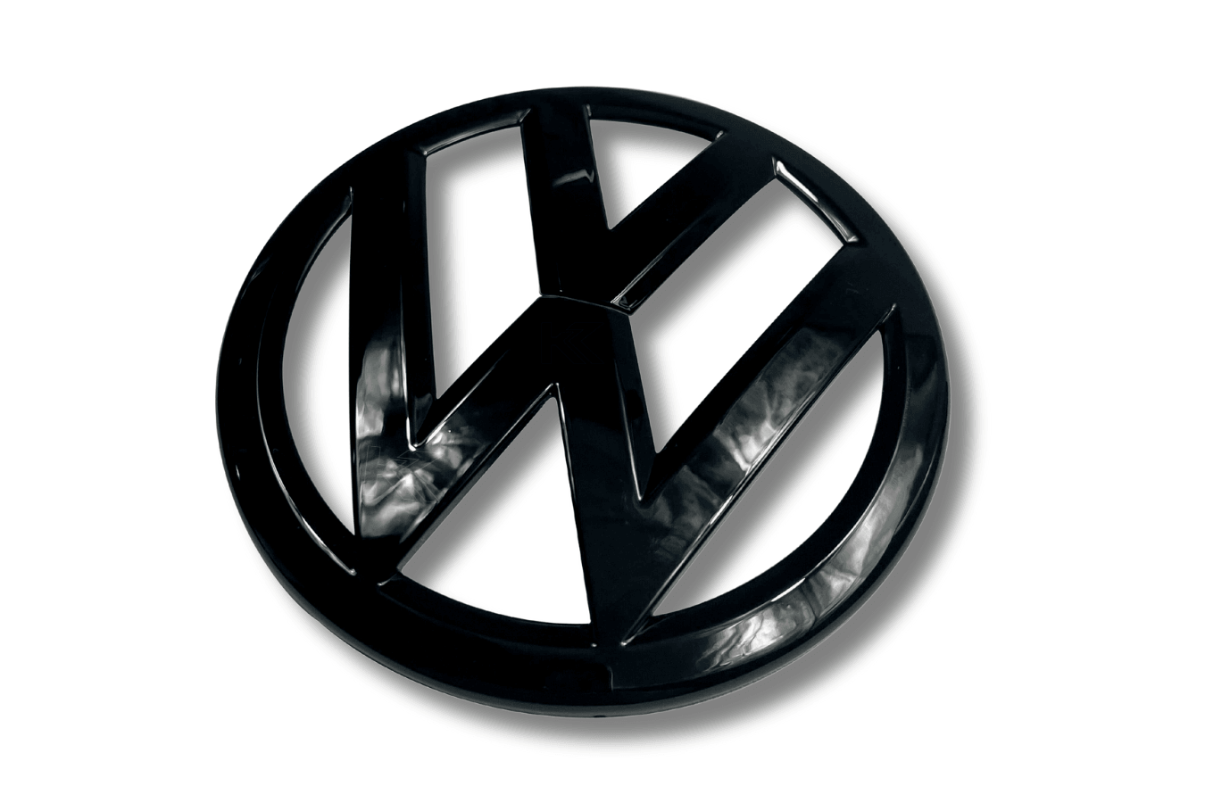 VW Golf 7 - Base, GTI, R - Gloss Black Aftermarket Emblem Set (2012-2017)