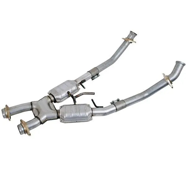 BBK Ford Mustang 5.0L 2-1/2 High Flow Catted X-Pipe 86-93