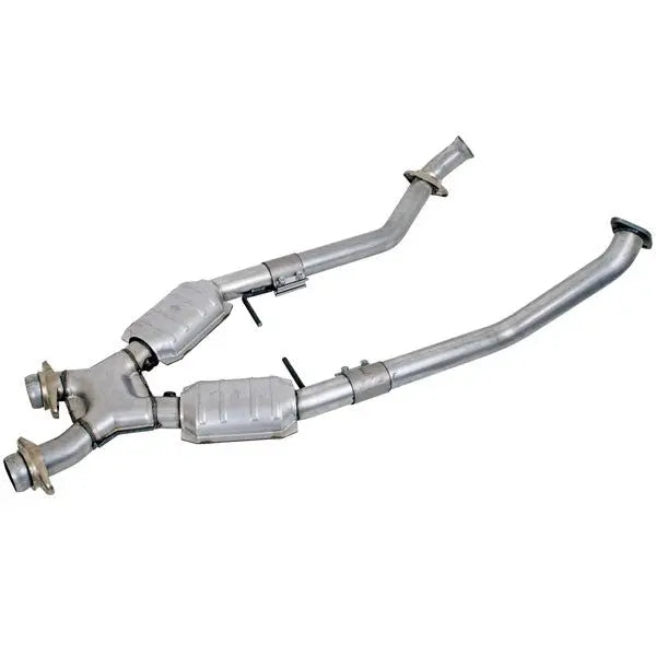 BBK Ford Mustang GT 2-1/2 High Flow Catted X-Pipe 96-98