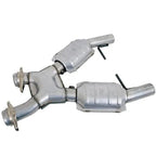 BBK Ford Mustang GT 2-1/2 High Flow Catted X-Pipe 96-98