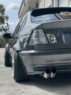 BMW 3-Series E46 Sedan Clear Tail Lights (1998-2006)