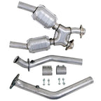 BBK Ford Mustang GT 2-1/2 High Flow Catted X-Pipe 99-04