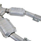 BBK Ford Mustang GT 2-1/2 High Flow Catted X-Pipe 99-04