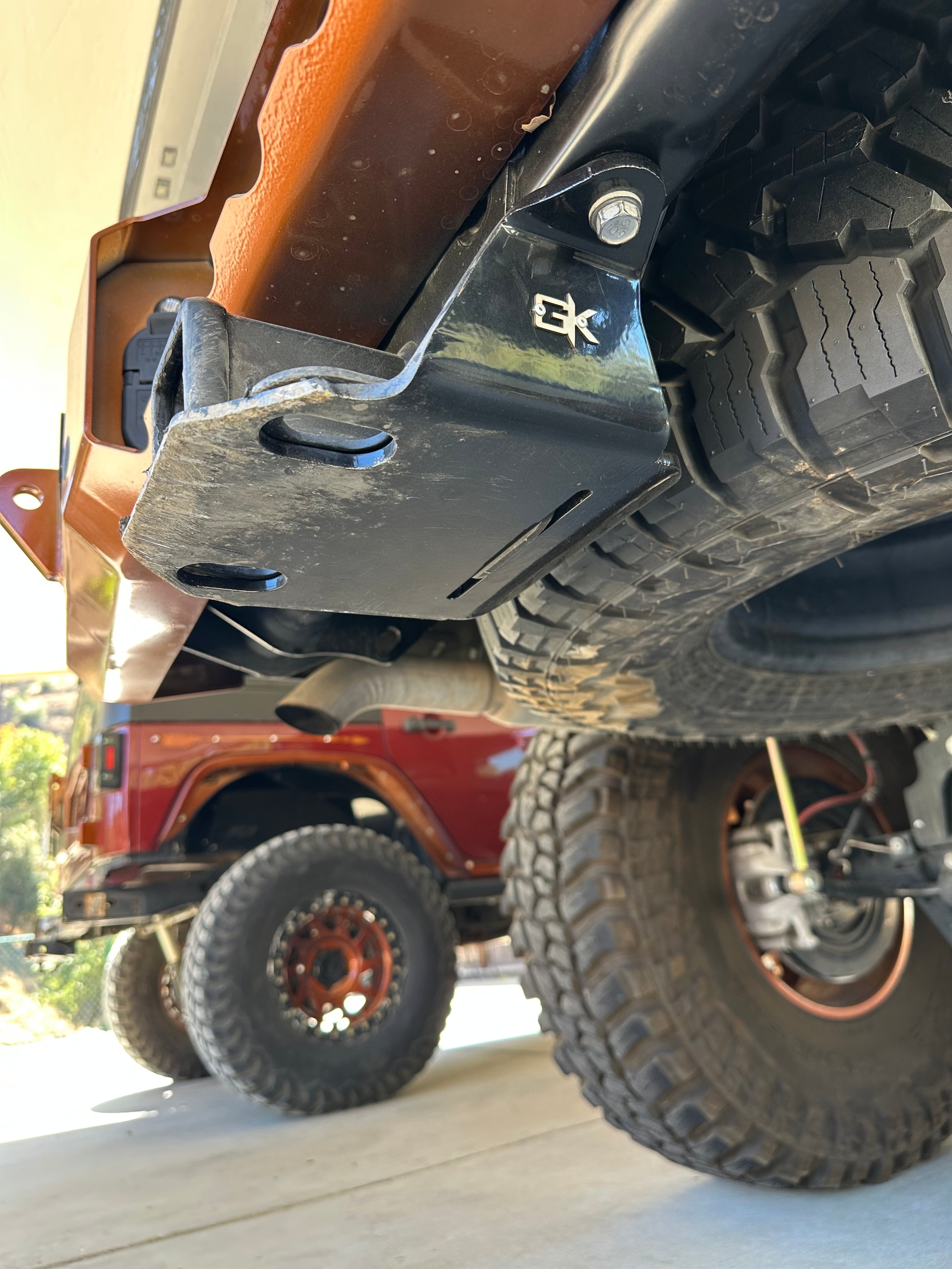 Jeep JT Tow Hitch Skid Plate for 2020+ Gladiator By Gatekeeper Off-Road