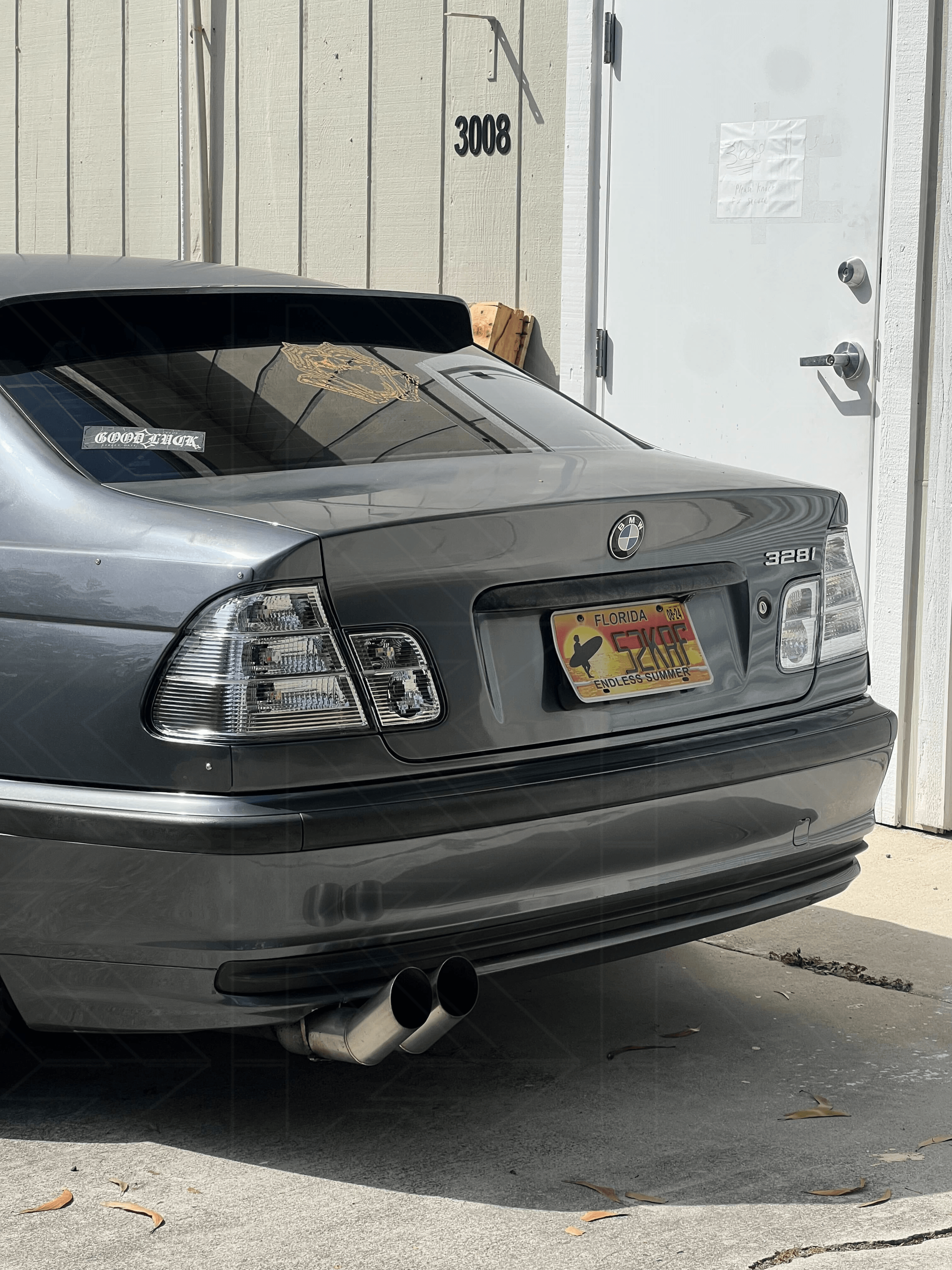 BMW 3-Series E46 Sedan Clear Tail Lights (1998-2006)