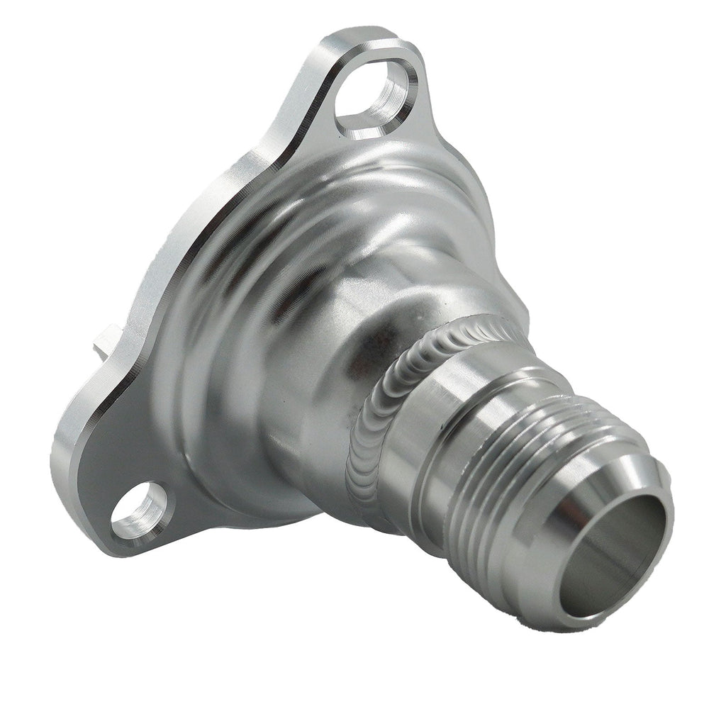 16AN Billet Thermostat Housing Cover For K Series K20 K24 Radiator Hose K-Swap Civic - Bull Boost Performance