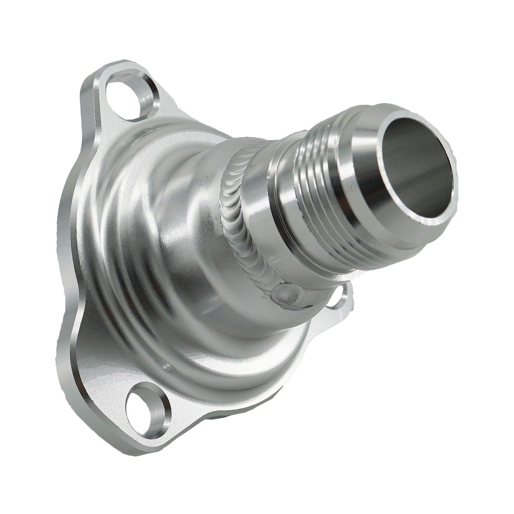 16AN Billet Thermostat Housing Cover For K Series K20 K24 Radiator Hose K-Swap Civic - Bull Boost Performance