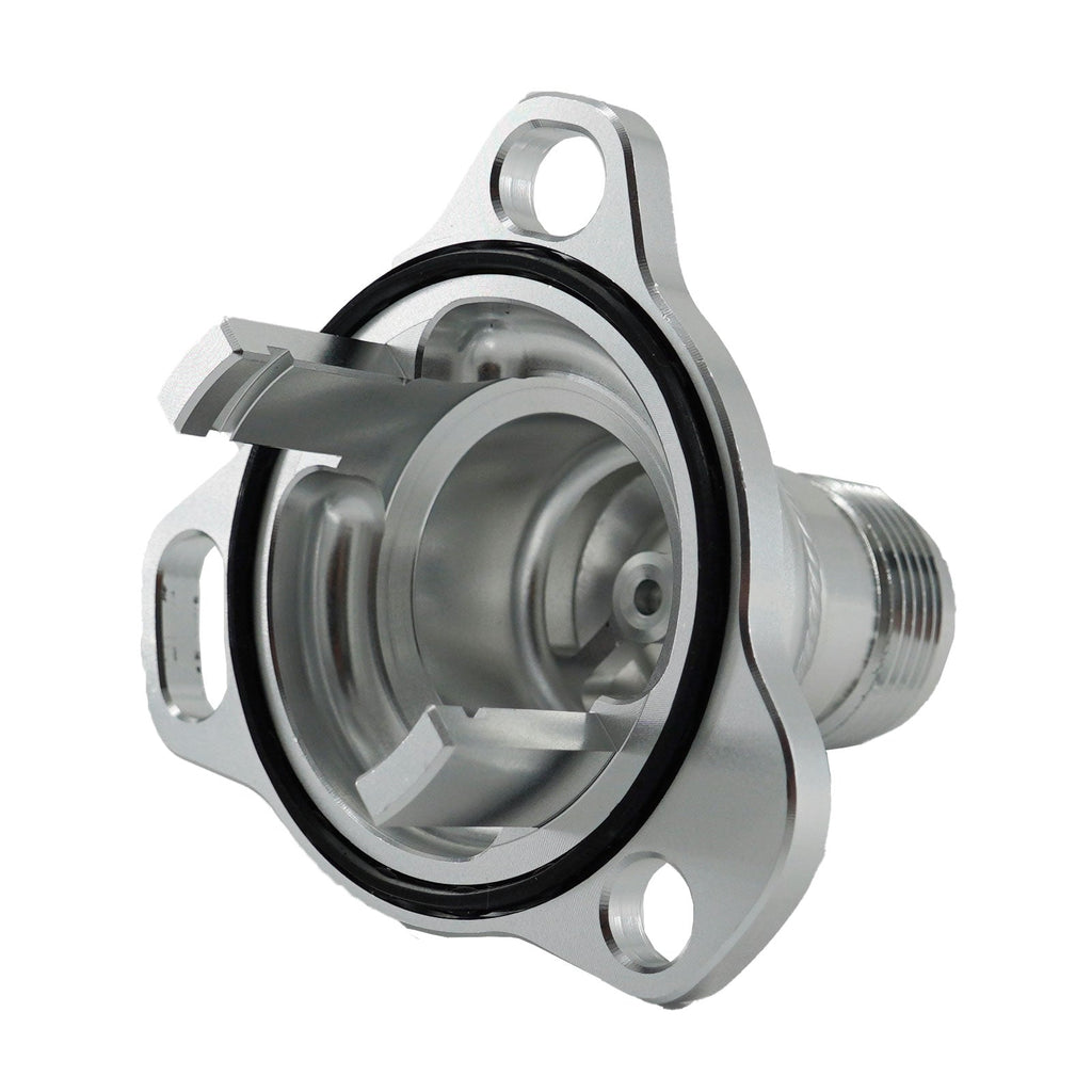 16AN Billet Thermostat Housing Cover For K Series K20 K24 Radiator Hose K-Swap Civic - Bull Boost Performance