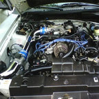 BBK Ford Mustang GT Cold Air Intake Powder Coated Chrome Kit 96-04
