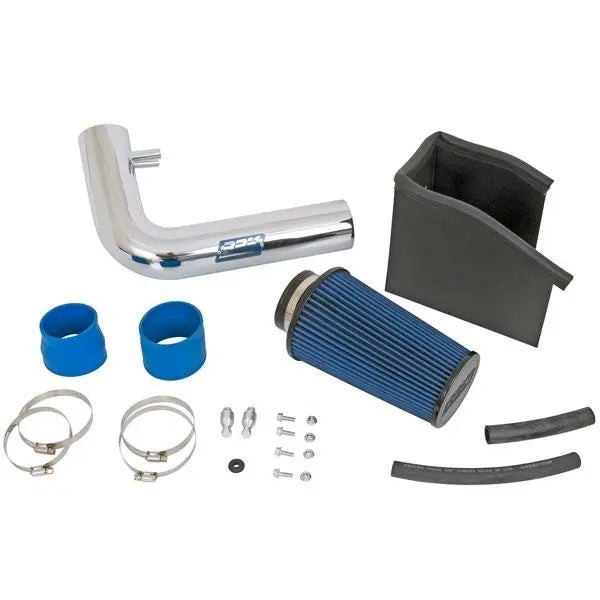 BBK Ford F Series Truck 4.6 5.4 Cold Air Intake Kit Powder Coated Chrome 97-03