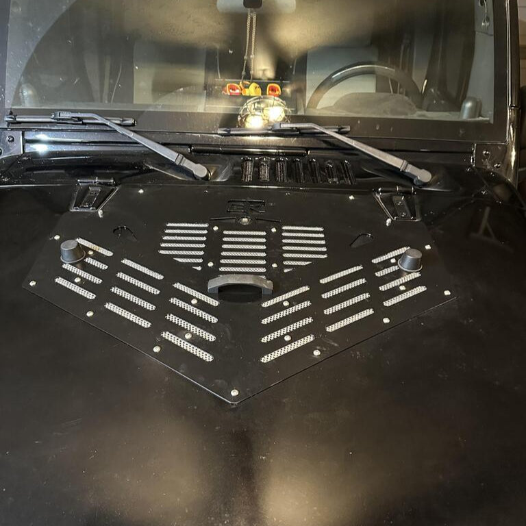 Hood Vent Kit for Jeep JK Wrangler (2007-2018) By Gatekeeper Off-Road