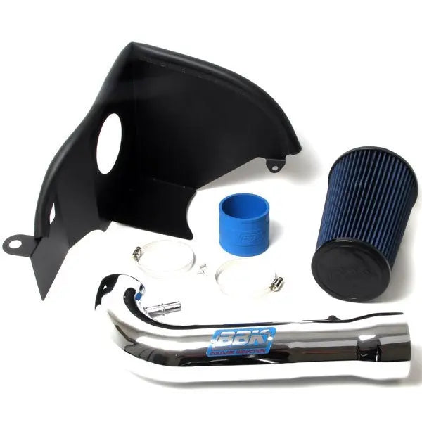 BBK Ford Mustang V6 Cold Air Intake Kit Powder Coated Chrome 05-10