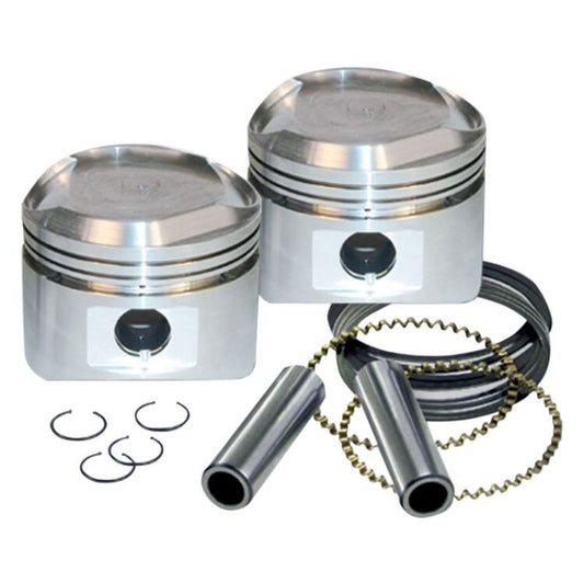 S&S Cycle 36-84 BT 3-7/16in Piston Set - Standard